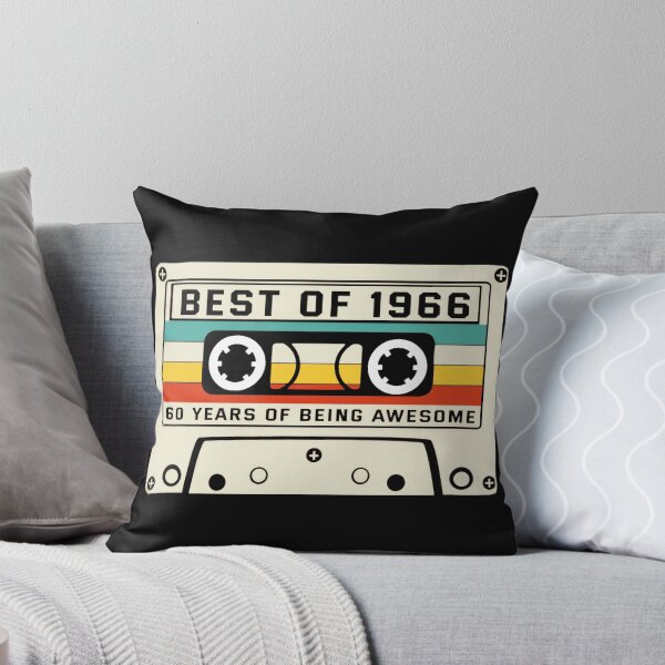Item preview, Best Of 1966 60 Years Of Being Awesome 60th Birthday Vintage Born 1966 Gift designed and sold by AmaXONIC.
