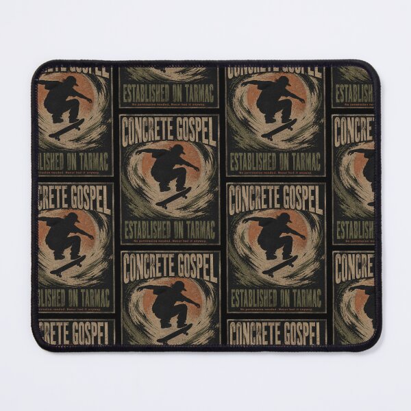 Item preview, Concrete Gospel Established on Tarmac - Skater Graphic designed and sold by Barcud Designs.