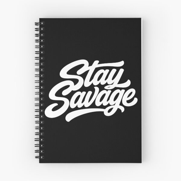 Item preview, Stay Savage Motivational Script Typography designed and sold by the-dovlat.