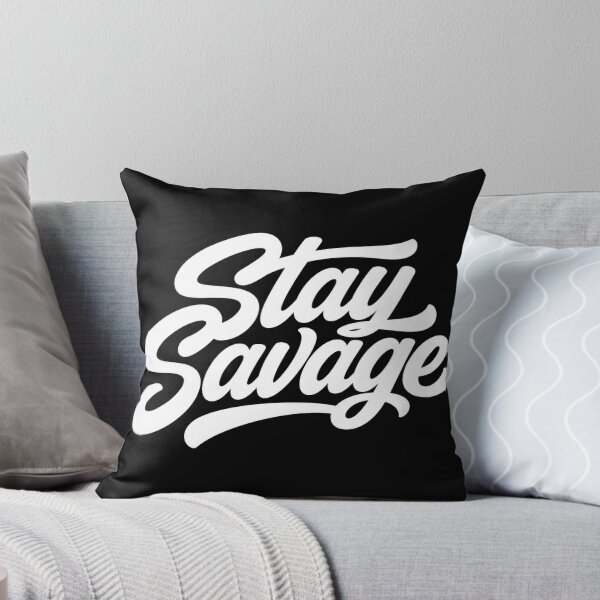 Item preview, Stay Savage Motivational Script Typography designed and sold by the-dovlat.