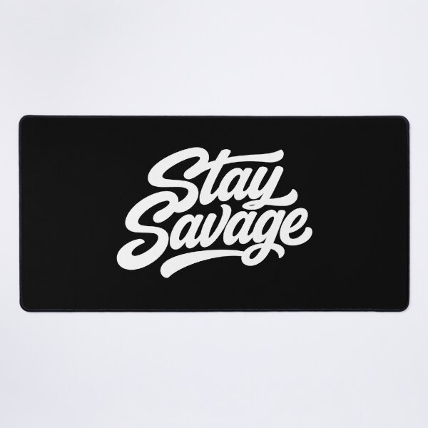 Item preview, Stay Savage Motivational Script Typography designed and sold by the-dovlat.