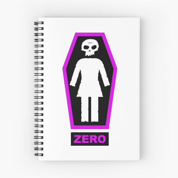 Item preview, Zero skateboards skull X Girl skateboards  parody fan art designed and sold by Paintbase.