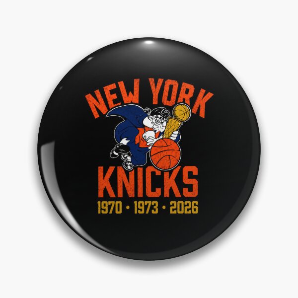 Item preview, New York Knicks Black Three-Time NBA Finals Champions Knickerbocker designed and sold by MBSdesingArt.