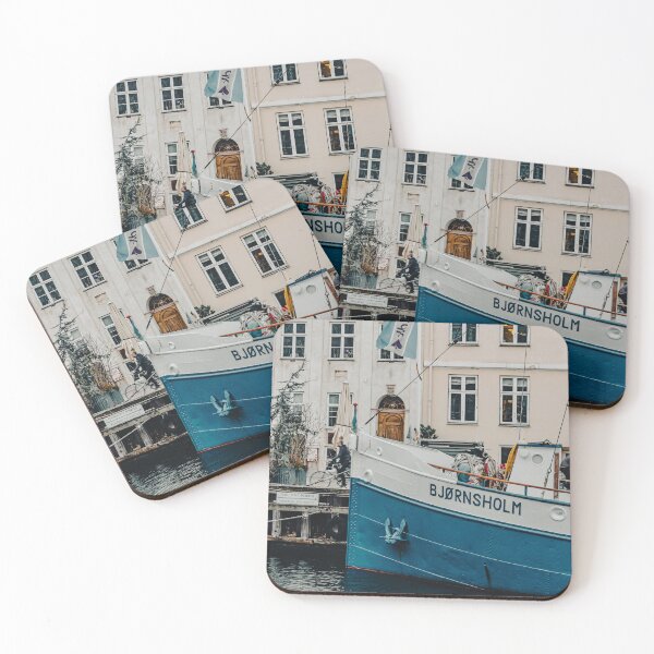 Item preview, the blue boat in Kopenhagen designed and sold by graziegranata.