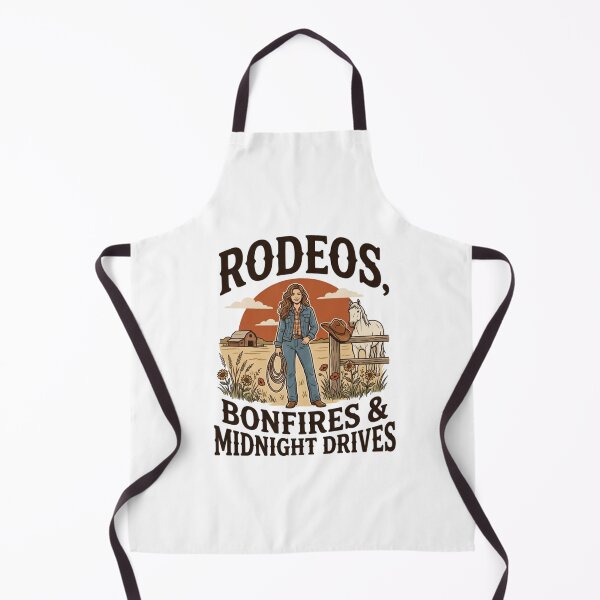 Artikelvorschau, Rodeos, Lagerfeuer & Mitternachtsfahrten | Western Cowgirl Country Life Shirt entworfen und verkauft von Bismillah-Najah.