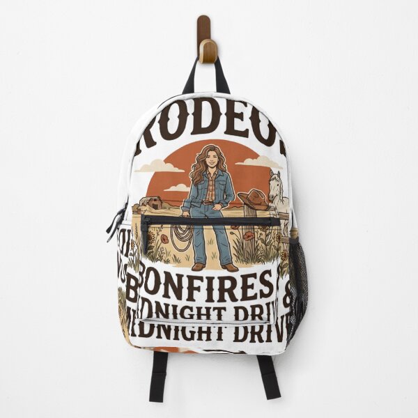Item preview, Rodeos, Bonfires & Midnight Drives | Western Cowgirl Country Life Shirt designed and sold by Bismillah-Najah.