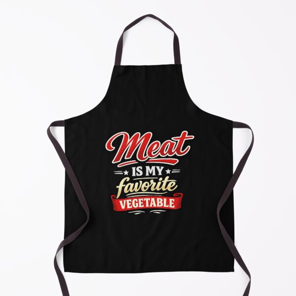 Item preview, Meat Is My Favorite Vegetable designed and sold by Elisabeth Lucas.