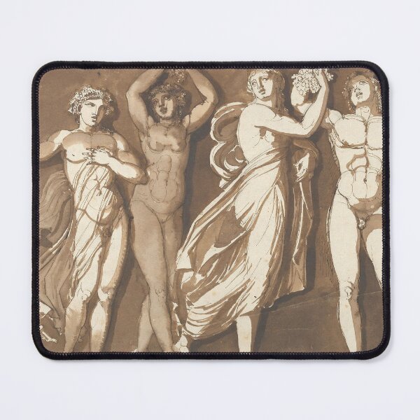 Item preview, Dancing Figures Bacchanal | Skull Art designed and sold by GammaRay.