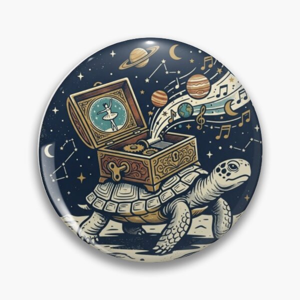 Item preview, Cosmic Turtle – Fantasy Music Box Design  designed and sold by Dogandesighn.