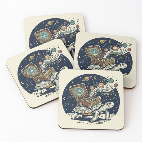Item preview, Cosmic Turtle – Fantasy Music Box Design  designed and sold by Dogandesighn.