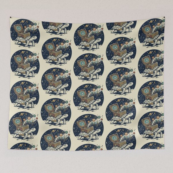 Item preview, Cosmic Turtle – Fantasy Music Box Design  designed and sold by Dogandesighn.