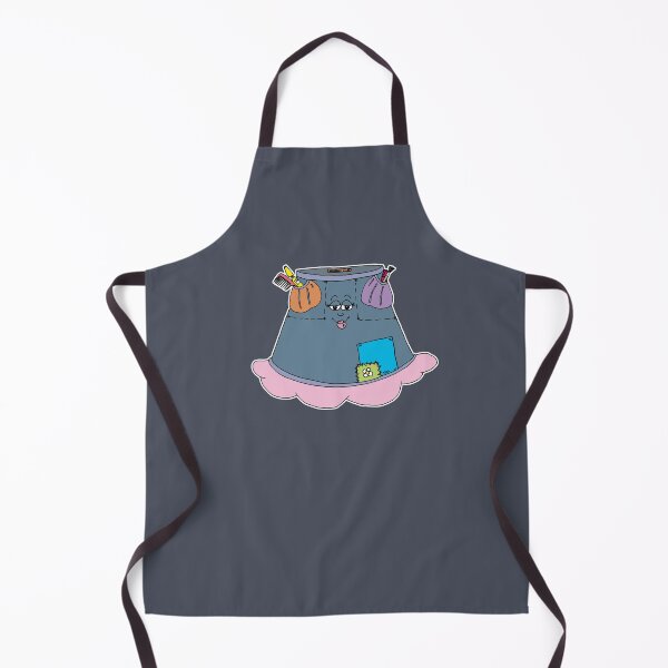 Item preview, Funny Denim Skirt Cartoon | Cute Beauty Makeup Meme designed and sold by MyxaART.