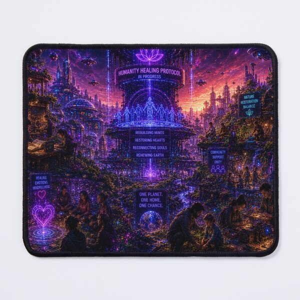 Item preview, Humanity Healing Protocol - Solarpunk Future designed and sold by bbbpetr100.