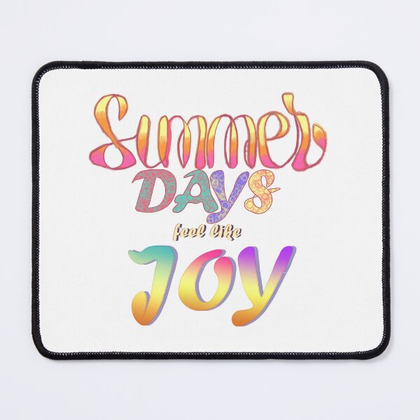 Item preview, Colorful Summer Joy Lettering Design designed and sold by JeLoTall.