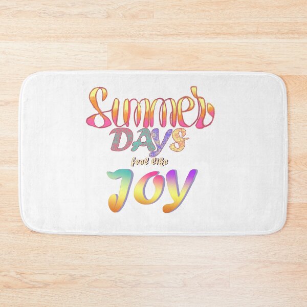 Item preview, Colorful Summer Joy Lettering Design designed and sold by JeLoTall.