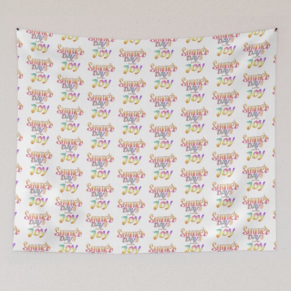 Item preview, Colorful Summer Joy Lettering Design designed and sold by JeLoTall.