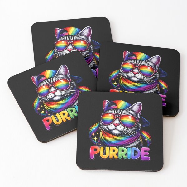 Item preview, Purride – Rainbow Cat Pride designed and sold by Canvas-Whispers.