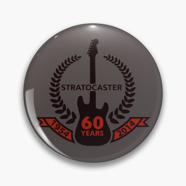 Item preview, Black Vintage Electric Guitar Anniversary Edition - 60 Years of STRAT designed and sold by Kludoman.