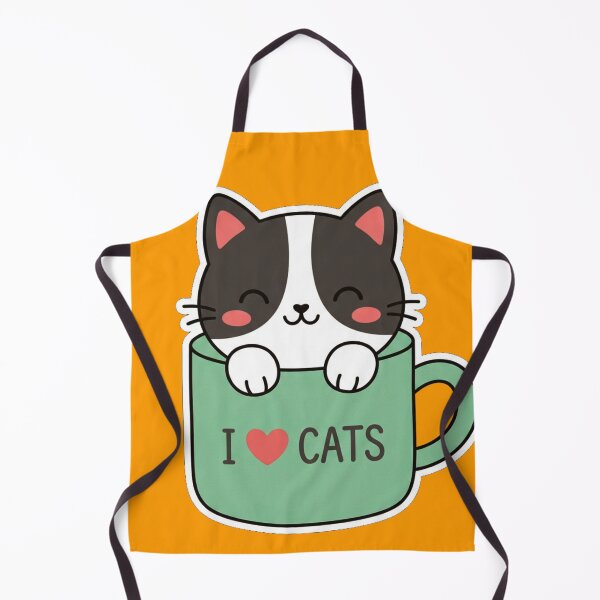 Item preview, I LOVE COFFEE AND CATS designed and sold by BLUESKY11a.