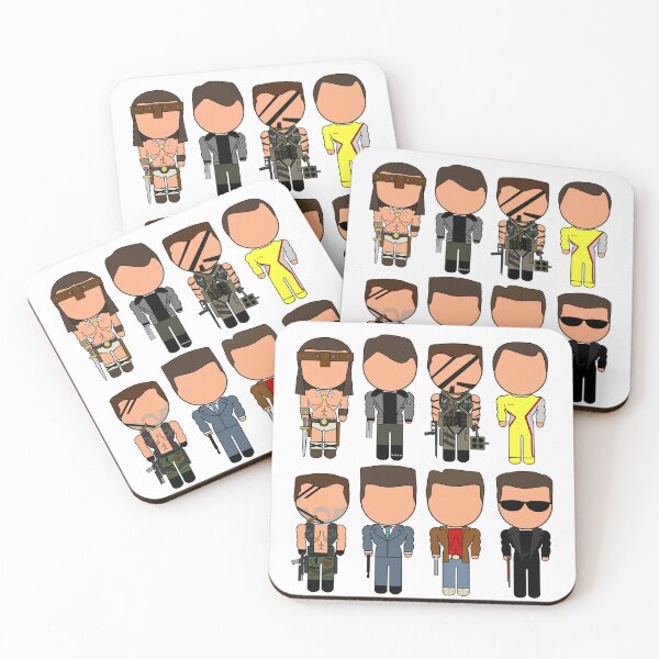 Item preview, Classic Arnie Movie Icons designed and sold by TwistedKoala.