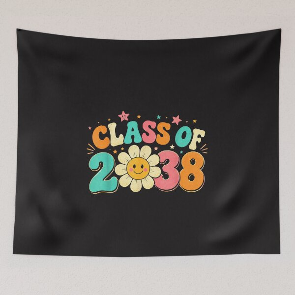 Item preview, Class of 2038 Retro Groovy Kindergarten Back To School Design designed and sold by kiralynstration.