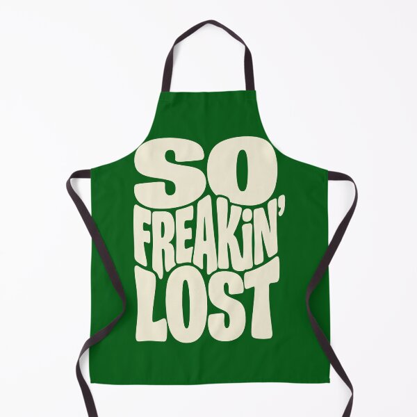 Item preview, So Freakin' Lost - Retro Wavy Distortion Streetwear Typography designed and sold by alishairjanjua.