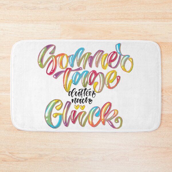Item preview, Colorful Summer Bubble Lettering Design designed and sold by JeLoTall.