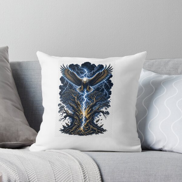 Item preview, Eagle flying in lightning. designed and sold by MaikelAnsip.