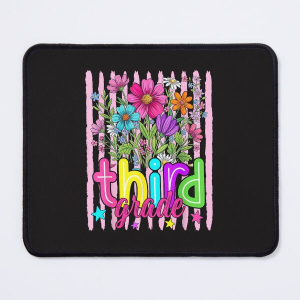 Item preview, Third Grade Wildflower Retro Back To School Floral Design designed and sold by kiralynstration.