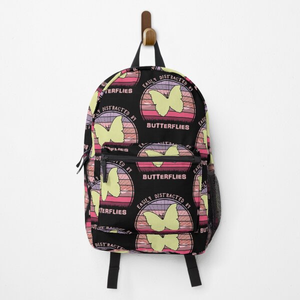 Item preview, Easily Distracted By Butterflies Retro Sunset designed and sold by marke770.