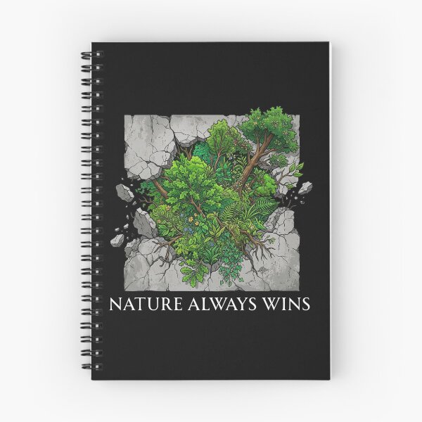Item preview, Nature Breaks Concrete Wall Green Forest Crack designed and sold by VintryOff.