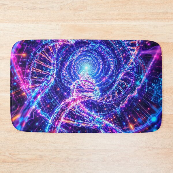 Item preview, DNA Energy Tunnel – Cosmic Neon Sequence designed and sold by RH Design Lab.