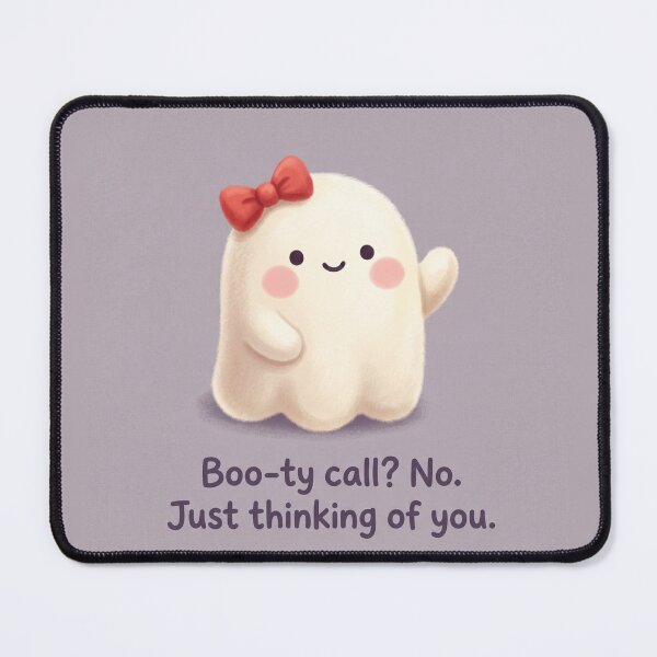 Item preview, Boo-ty Call? No. Just Thinking of You Ghost Shirt | Cute Kawaii Ghost Valentine Design designed and sold by DmaarGroup.