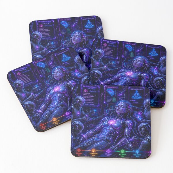 Item preview, AI Hope Protocol - Cybernetic Awakening Art designed and sold by bbbpetr100.