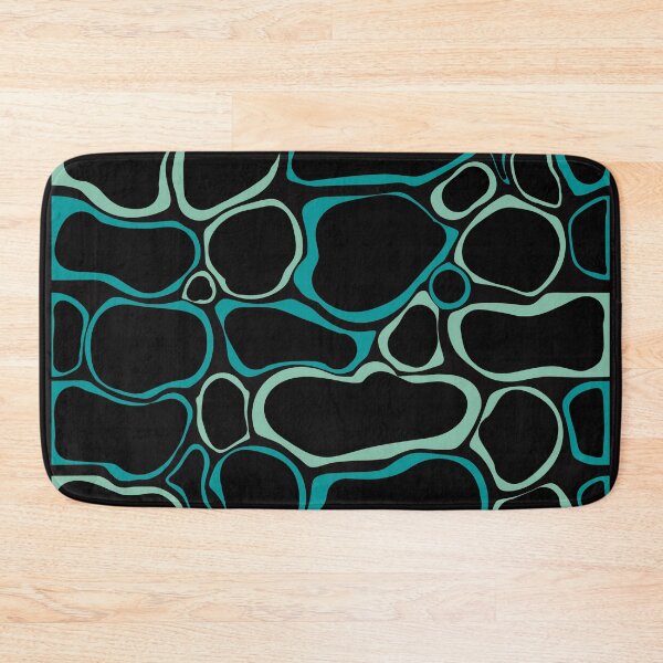 Item preview, Tortoiseshell - Abstract composition in black and blue 08 designed and sold by StefanStudioArt.