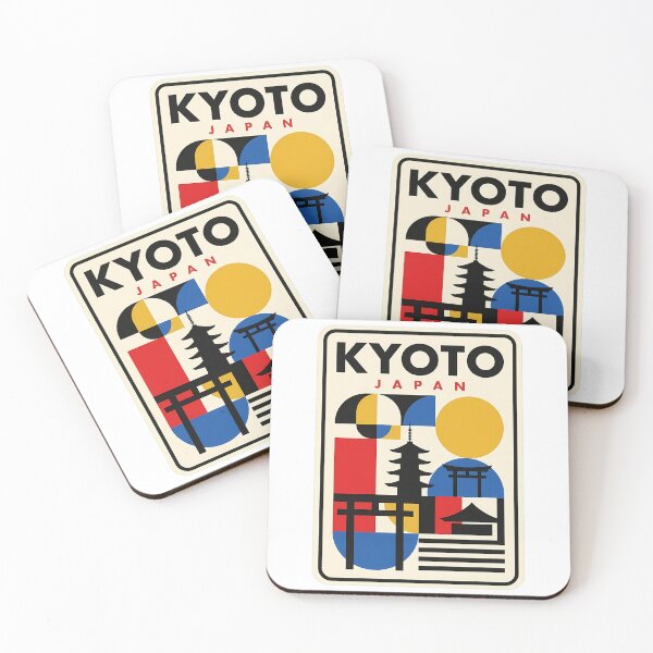 Item preview, Kyoto Japan Geometric Mid Century Modern Travel designed and sold by k3rstman1.