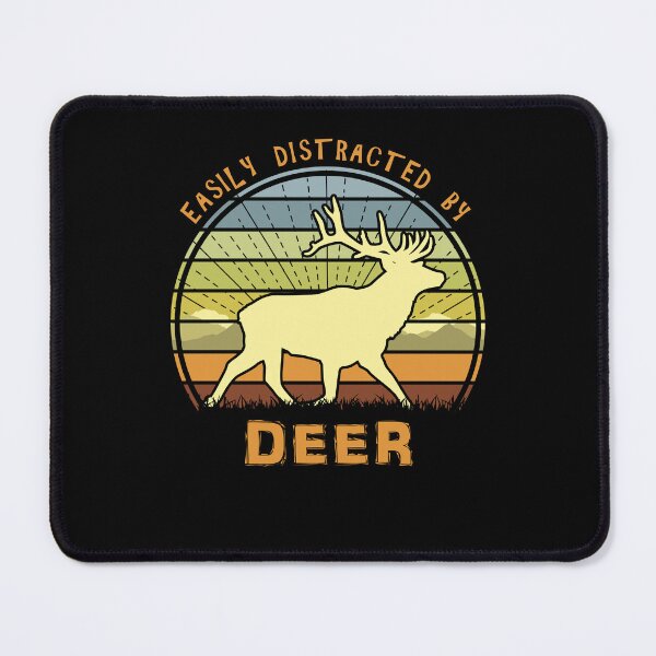 Item preview, Easily Distracted By Deer Retro Sunset designed and sold by marke770.