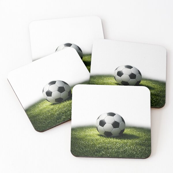 Item preview, Realistic Soccer Ball On Grass Football Field Sports Photography Style designed and sold by irfanshikh.