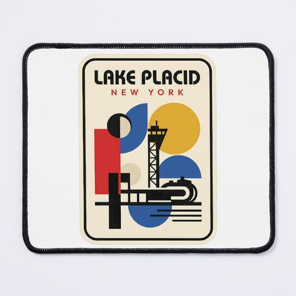 Item preview, Lake Placid New York Retro Geometric Bauhaus designed and sold by k3rstman1.