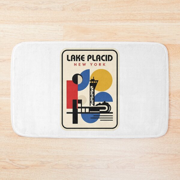 Item preview, Lake Placid New York Retro Geometric Bauhaus designed and sold by k3rstman1.