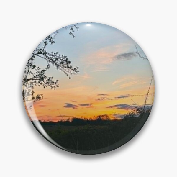 Item preview, Dusk Over Surrey Fields | Sunset Landscape Photography designed and sold by ThatSurreyLife.