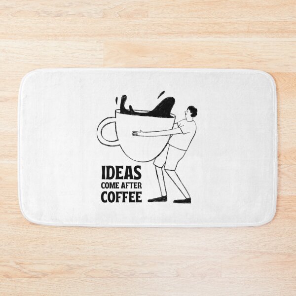 Item preview, Ideas Come After Coffee designed and sold by foryourjoy.