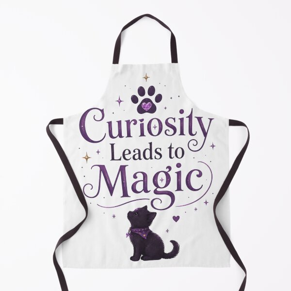 Item preview, Curiosity Leads to Magic designed and sold by Potions-and-Paw.