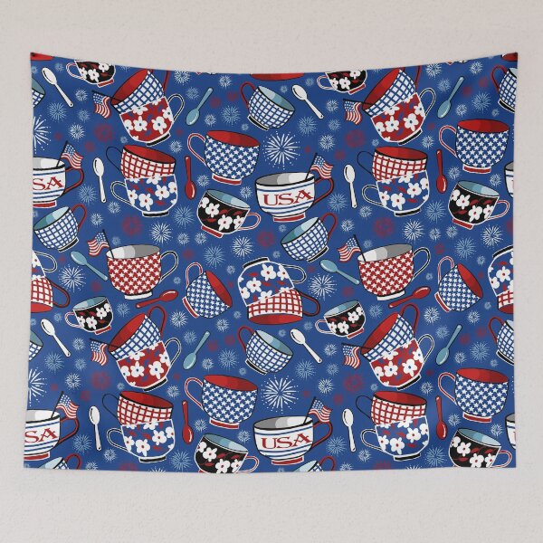 Item preview, Independence day cups designed and sold by PerlaDesignArt.
