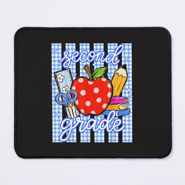 Item preview, Second Grade Preppy Apple School Supplies Back to School Design designed and sold by kiralynstration.