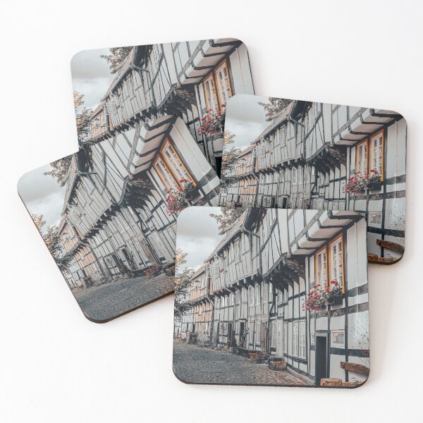 Item preview, old german half-timbered houses 04 designed and sold by graziegranata.