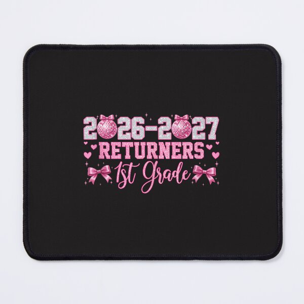 Item preview, 1st Grade Returners 2026 2027 Disco Ball Back to School Girls designed and sold by kiralynstration.