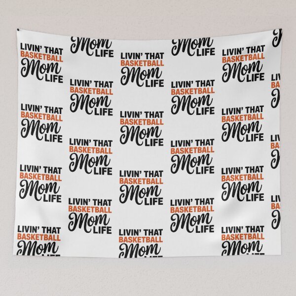 Item preview, Livin' that basketball mom life designed and sold by Tiny-Love ⭐⭐⭐⭐⭐.