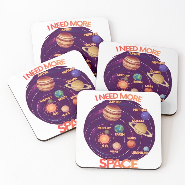 Item preview, I Need More Space Solar System Introvert Astronomy Shirt designed and sold by PMDesignStudio.