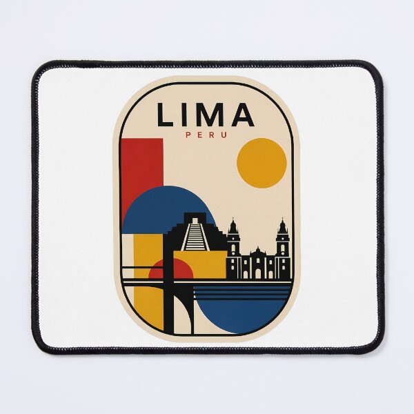 Item preview, Lima Peru Minimalist Geometric Travel Theme designed and sold by k3rstman1.